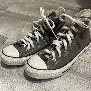 Converse chuck taylor all star high tops gray